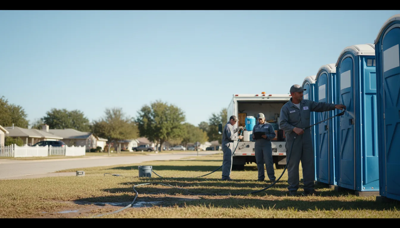 Long-Term Portable Toilet Rental in Hoisington, KS near me